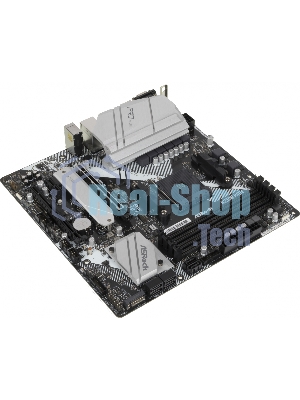 Материнская плата ASRock B550M Pro4, AM4, AMD B550, 4xDDR4, 6xSATA, 2xM.2, 1xPCI-E 3.0 x16, 1xPCI-E 4.0 x16, 1xDisplayPort, 1xHDMI, 1xVGA, 1x 1Gb LAN, 3x3.5 мм, 7.1, Micro-ATX