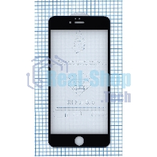 Защитное стекло 6D для Apple iPhone 6/6S Plus черный