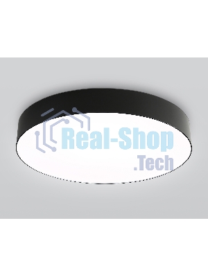 Потолочный светодиодный светильник Ambrella light FZ1365 BK черный IP20 60W 3000-6500K 490*80 (ПДУ ИК)