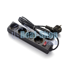 Сетевой фильтр ExeGate EX279398RUS EC-4-5B (4 розетки, 5 м, евровилка, черный)