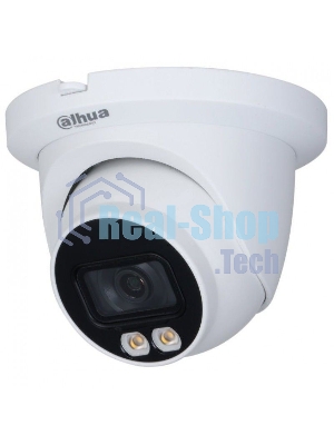 Видеокамера IP Dahua DH-IPC-HDW2439TP-AS-LED-0360B 3.6-3.6мм цветная корп.:белый