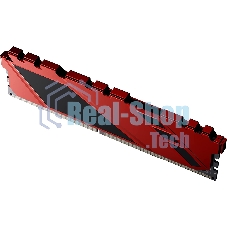 Оперативная память NETAC Shadow, DDR4, 16Gb (1x16Gb), 2666MHz, CL19, DIMM, с радиаторами, красный