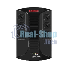 Источник бесперебойного питания ИБП Info PDU 600В.А Schuko (6) USB для зарядки (2) USB + RJ11 DKC INFOPDU600