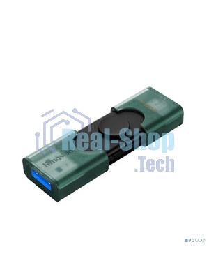 Флешка USB Kingston DataTraveler Duo (DTDEG2/256Gb), 256Gb, USB3.2/Type-C, R/W 150/60, зеленая