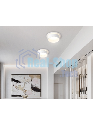 Светильник Ambrella light TN5212 WH белый GX53 D110*58