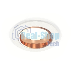 Комплект встраиваемого светильника Ambrella light XC6512005 SWH/PPG белый песок/золото розовое полированное MR16 GU5.3 (C6512, N6114)
