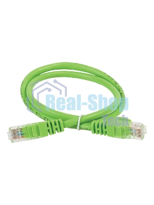 Патч-корд ITK PC02-C5EUL-2M UTP вилка RJ-45-вилка RJ-45 cat.5е 2м зеленый LSZH (уп.:1шт)