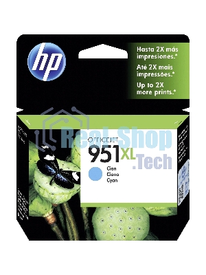 Картридж струйный HP 951XL CN046AE голубой для HP OJ Pro 8100/8600 (1500 стр.)