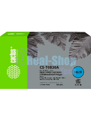 Картридж струйный Cactus CS-T0B30A (982X) черный (423 мл) для HP PageWide 765dn/780 Enterprise Color