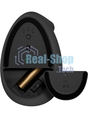 Мышь беспроводная Logitech Lift графитовый, 4000 dpi, радиоканал, Bluetooth, USB, кнопки - 6