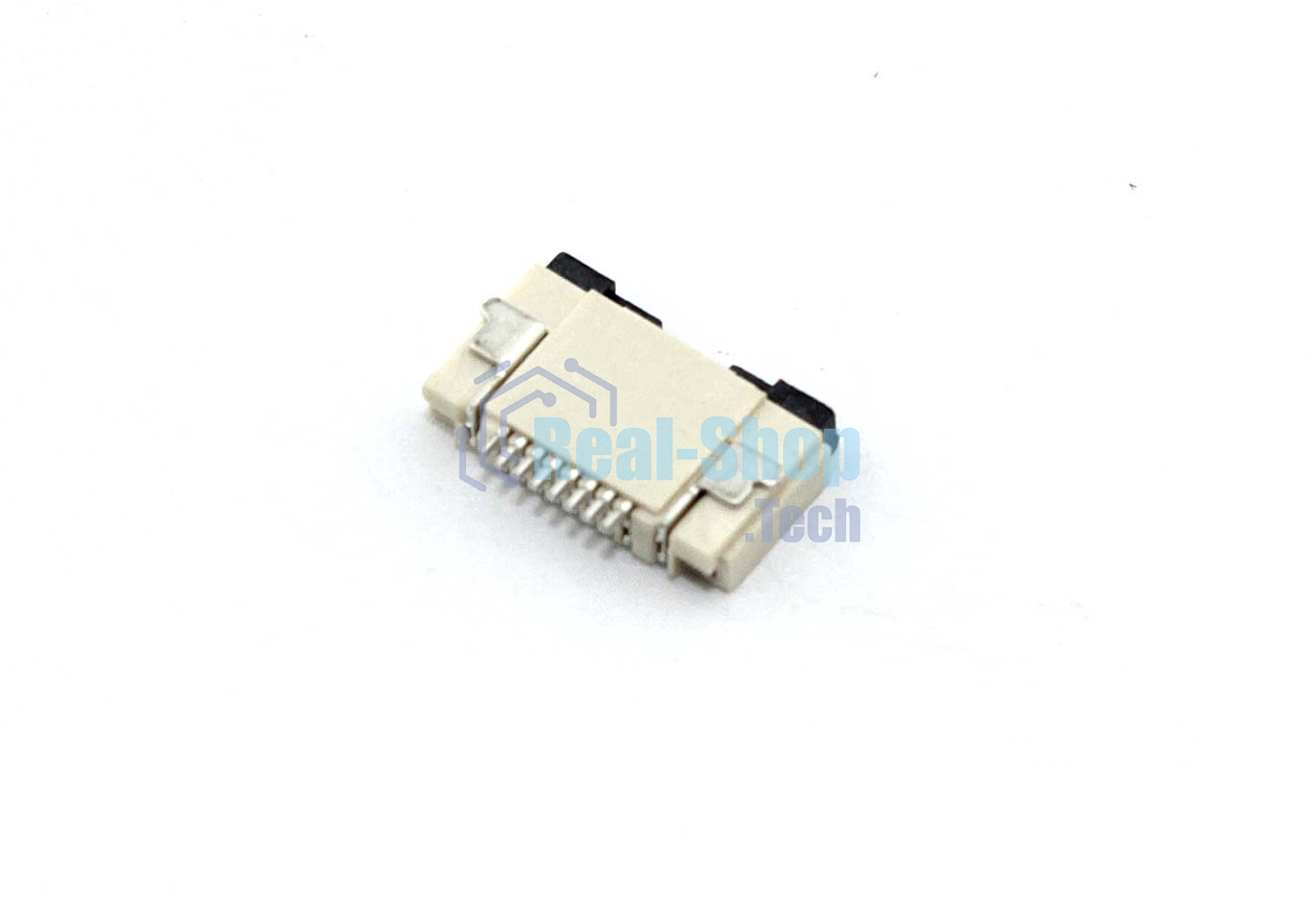 Разъем FPC Flip-Lock 0510-8RLGF 8 pin высота 1мм шаг 0,5мм