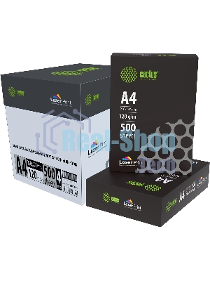 Бумага Cactus CS-LPA4120500 A4/120г/м2/500л./белый для лазерной печати
