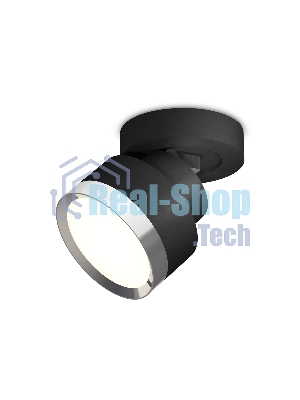 Светильник Ambrella Light XM8102003 SBK/PSL черный песок/серебро полированное GX53 (A2229, A2106, C8102, N8118)