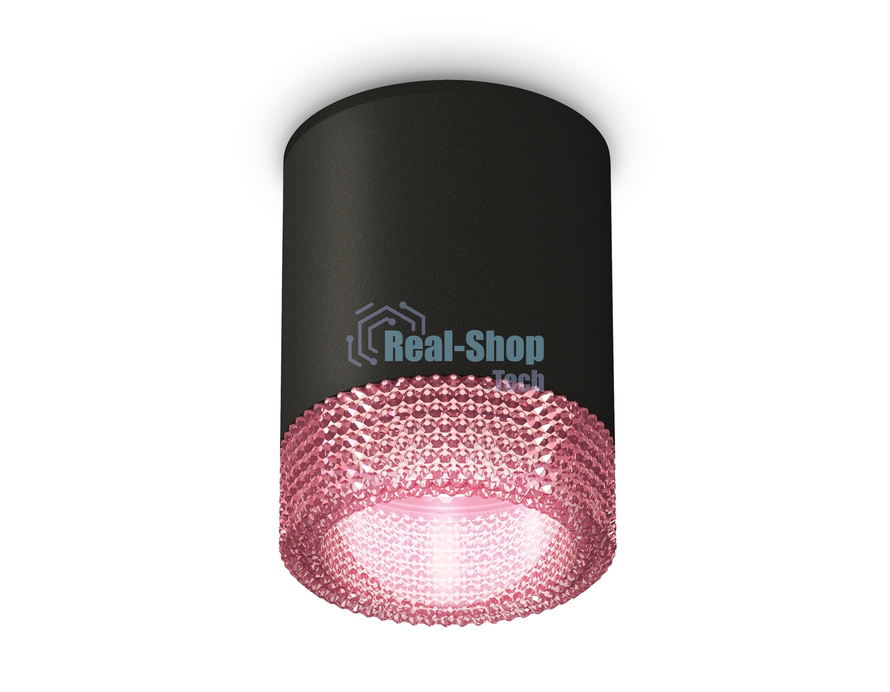 Светильник Ambrella Light XS6302042 SBK/PI черный песок/розовый MR16 GU5.3 (C6302, N6152)