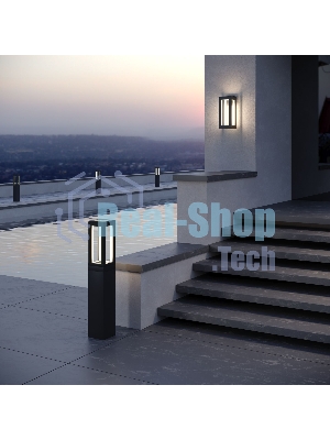 1529 TECHNO LED / Светильник садово-парковый чёрный