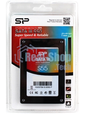 Накопитель SSD SiliconPower Slim S55, 960Gb, SATA, 2.5
