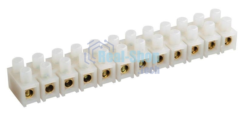 Зажим винтовой ЗВИ-5 н/г 1.5-4 кв.мм 12 пар IEK UZV4-005-04