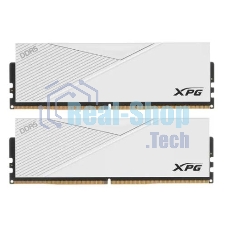 Оперативная память XPG Lancer, DDR5, 32GB (2x16GB), 6000MHz, CL30, DIMM, с радиаторами, белый