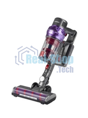 Пылесос вертикальный Zelmer STICK ZSVC925T Wiktor фиолетовый/черный, питание от аккумулятора, 380 Вт, уборка сухая, пылесборник 0.8 л