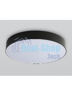 Потолочный светодиодный светильник Ambrella light FZ1365 BK черный IP20 60W 3000-6500K 490*80 (ПДУ ИК)