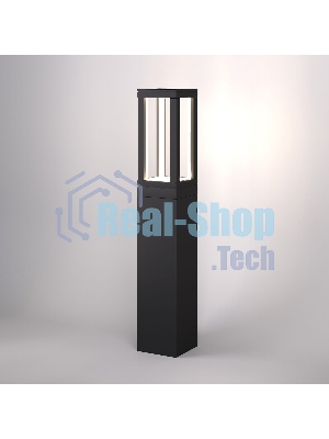 1529 TECHNO LED / Светильник садово-парковый чёрный