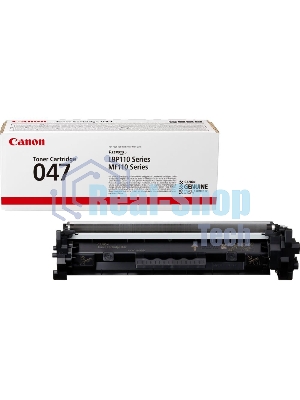 Картридж лазерный Canon 047 BK черный (1600 стр.) для Canon LBP112/LBP113W