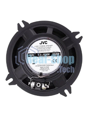 Колонки автомобильные JVC CS-J520X 250Вт 91дБ 4Ом 13см (5дюйм) (ком.:2кол.) коаксиальные двухполосные
