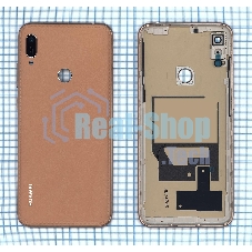 Задняя крышка для Huawei Y6 2019 коричневая