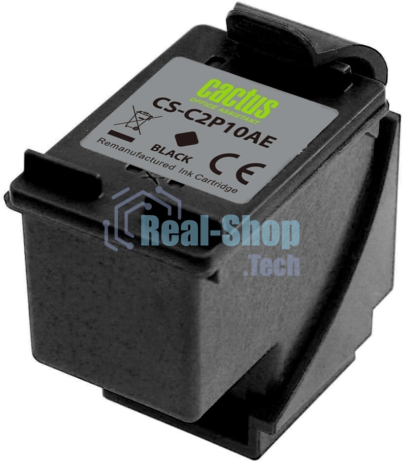 Картридж струйный Cactus CS-C2P10AE № 651 черный (18мл) для HP 5575/5645;Officejet 202/252