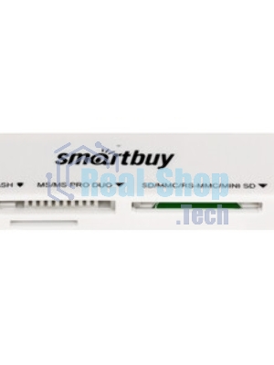 Картридер Smartbuy белый (SBR-717-W)