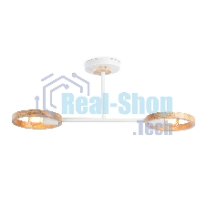 Светильник Ambrella light TR8243/2 WH/LWD белый/светлое дерево E27/2 max 40W 590*165*220