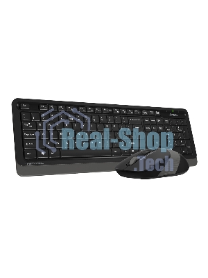 Комплект клавиатура+мышь A4Tech FStyler FG1010 беспроводной, USB, 2000 DPI, чёрный