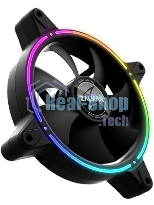 Вентилятор для корпуса Zalman ZM-RFD120A черный, 120 мм, 1500 об/мин, 25.6 дБ, 3 pin