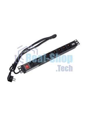 Блок распределения питания ITK PH12-8D1-P гор.размещ. 8xSchuko базовые 16A Schuko 2м