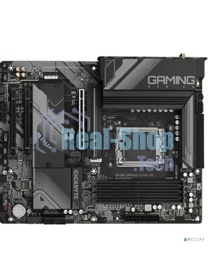 Материнская плата Gigabyte B650 GAMING X AX V2, AM5, AMD B650, 4xDDR5, 4xSATA, 3xM.2, 1xPCI-E 4.0 x16, 2xPCI-E 3.0 x1, 1xUSB-A 3.2 Gen 2, 3xUSB-A 3.2 Gen 1, 1xUSB-C 3.2 Gen 2, 1x 2.5Gb LAN, 3x3.5 мм, 7.1, ATX