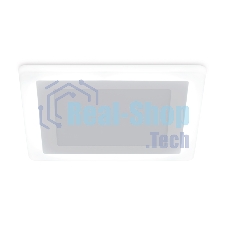 Встраиваемый cветодиодный светильник с подсветкой Ambrella light DCR394 12W+4W 4200K+4200K 220-240V 195*195*20 (A155*155)