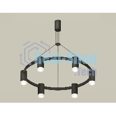 Светильник Ambrella light XB9022200/6 SBK/CL черный песок/прозрачный MR16 GU5.3 (С9022, N6150)