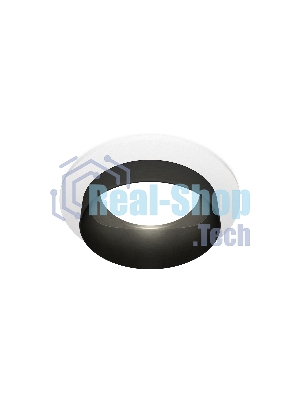 Комплект встраиваемого светильника Ambrella light XC6512021 SWH/PBK белый песок/черный полированный MR16 GU5.3 (C6512, N6131)