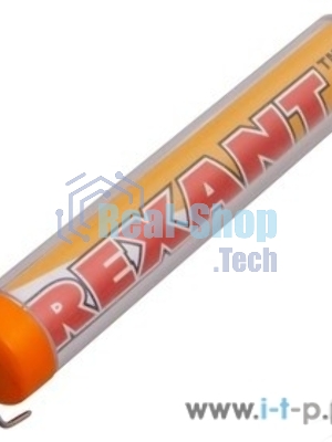 Припой с канифолью Rexant 10 гр.d=1.0 мм (Sn60 Pb40 Flux 2.2%)