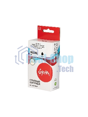 Картридж струйный Sakura L0S70AE (№953XL Black) для HP, черный, 56 мл., 2000 к.