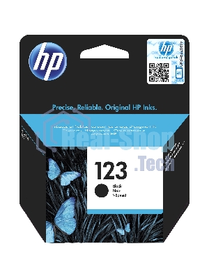 Картридж струйный HP 123 (F6V17AE) черный, 120 стр., для DeskJet 2130