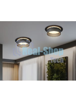 Светильник Ambrella light TN5213 BK черный GX53 D110*58