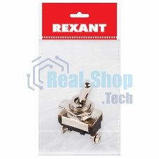 Тумблер Rexant 220V 10А (2c) ON-OFF однополюсныйMini (ASW-23) Индивидуальная упаковка 1 шт