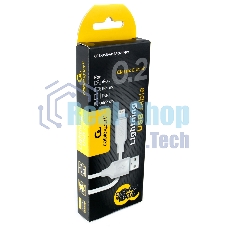 Кабель Cablexpert для Apple CCB-USB-AMAPO2-1MW, AM/Lightning, издание Classic 0.2, 1м, белый, блистер
