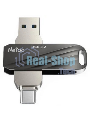 Флешка USB Netac US11 256Gb USB 3.0+TypeC Dual Flash Drive