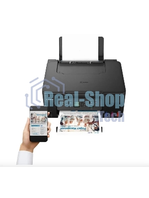 МФУ струйное Canon Pixma G3470 (5805C029AA), A4, цветной, печ. до 11/6 стр/мин. (ч/б/цв.), 4800 x 1200 dpi (печ.), 600x1200dpi (скан.), USB, Wi-Fi черный