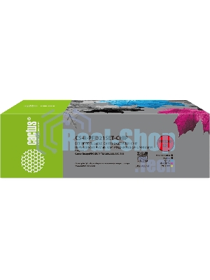 Картридж перезаправляемый струйный Cactus CS-R-PFI321SET-CHIP набор 5шт.упак. для Canon imagePROGRAF TM-250/255/350/355 с чипом