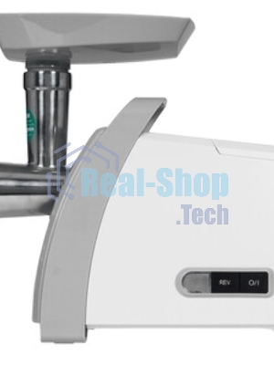 Мясорубка электрическая Bosch MFW 66020 белый/серый, 1800 Вт, 3.0 кг/мин, реверс, защита от перегрузки, насадки - 5