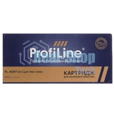 Картридж лазерный ProfiLine PL-W2071A (№117A) для принтеров HP Color Laser 150nw/150a/178nw/179fnw Cyan 700 копий