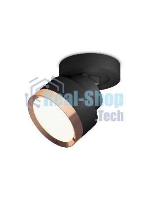 Светильник Ambrella Light XM8102005 SBK/PPG черный песок/золото розовое полированное GX53 (A2229, A2106, C8102, N8126)